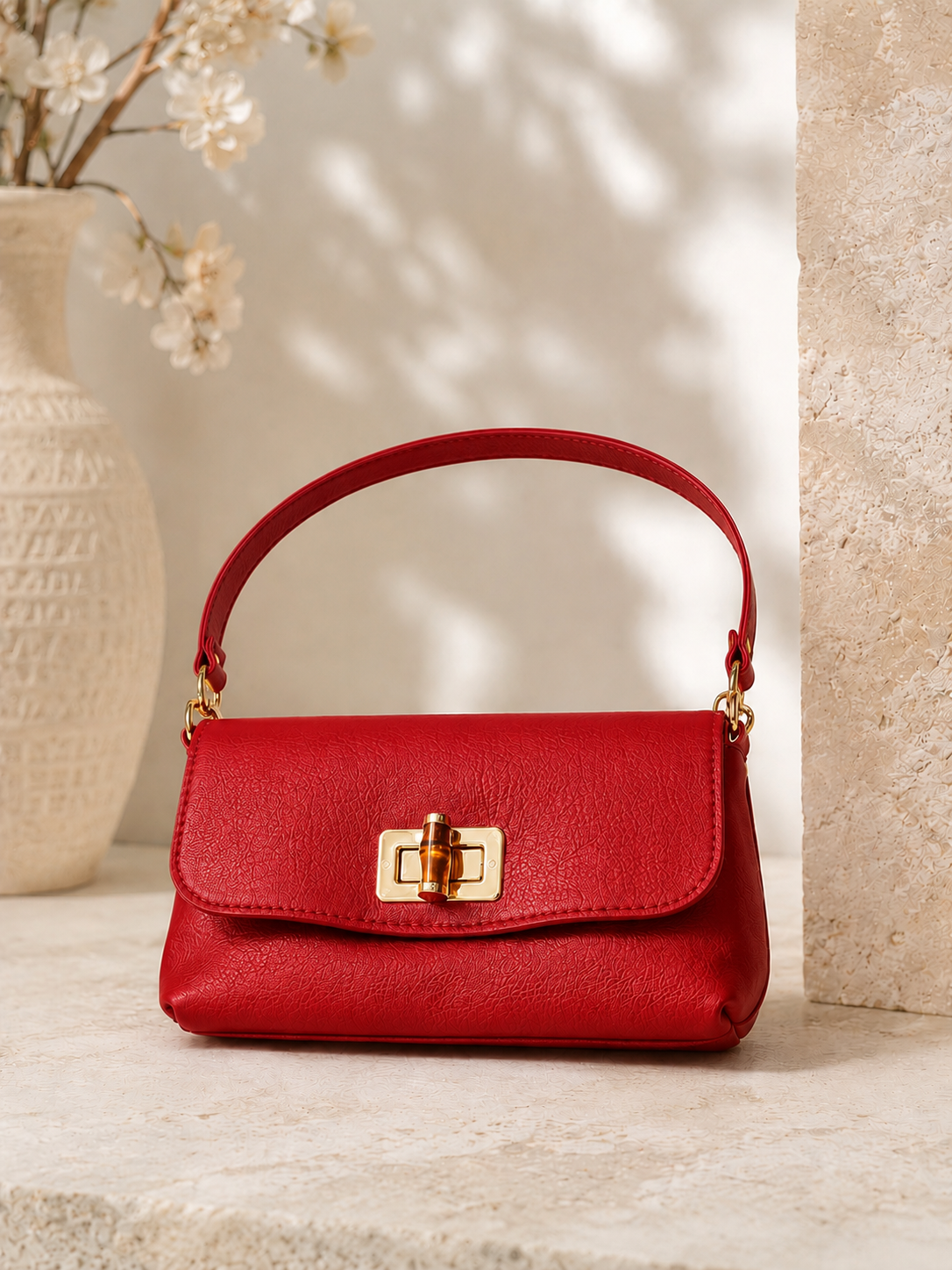 Luna Mini Leather Bag | Women's Leather Handbag | White Cotton Shop