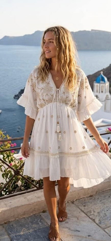 Short Boho Dress