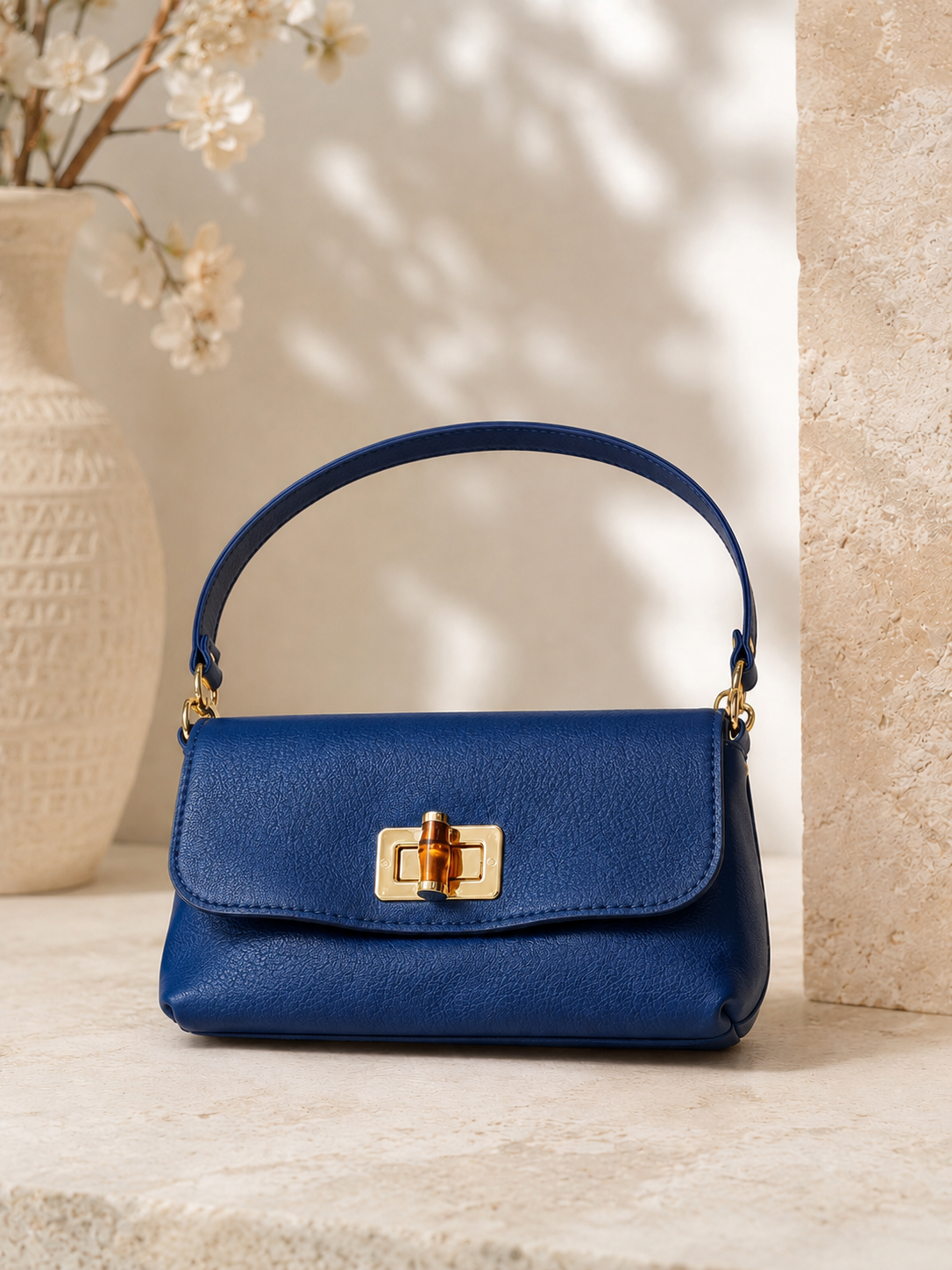 Luna Mini Leather Bag | Women's Leather Handbag | White Cotton Shop
